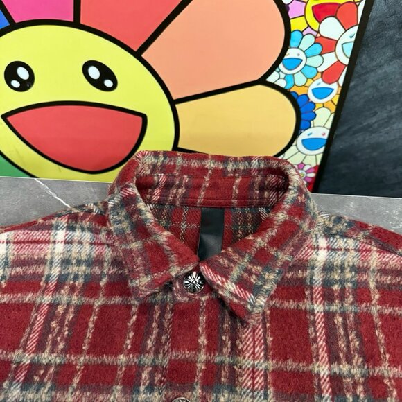 Chrome Hearts Guppy embroidered checkered shirt - Picture 3 of 7